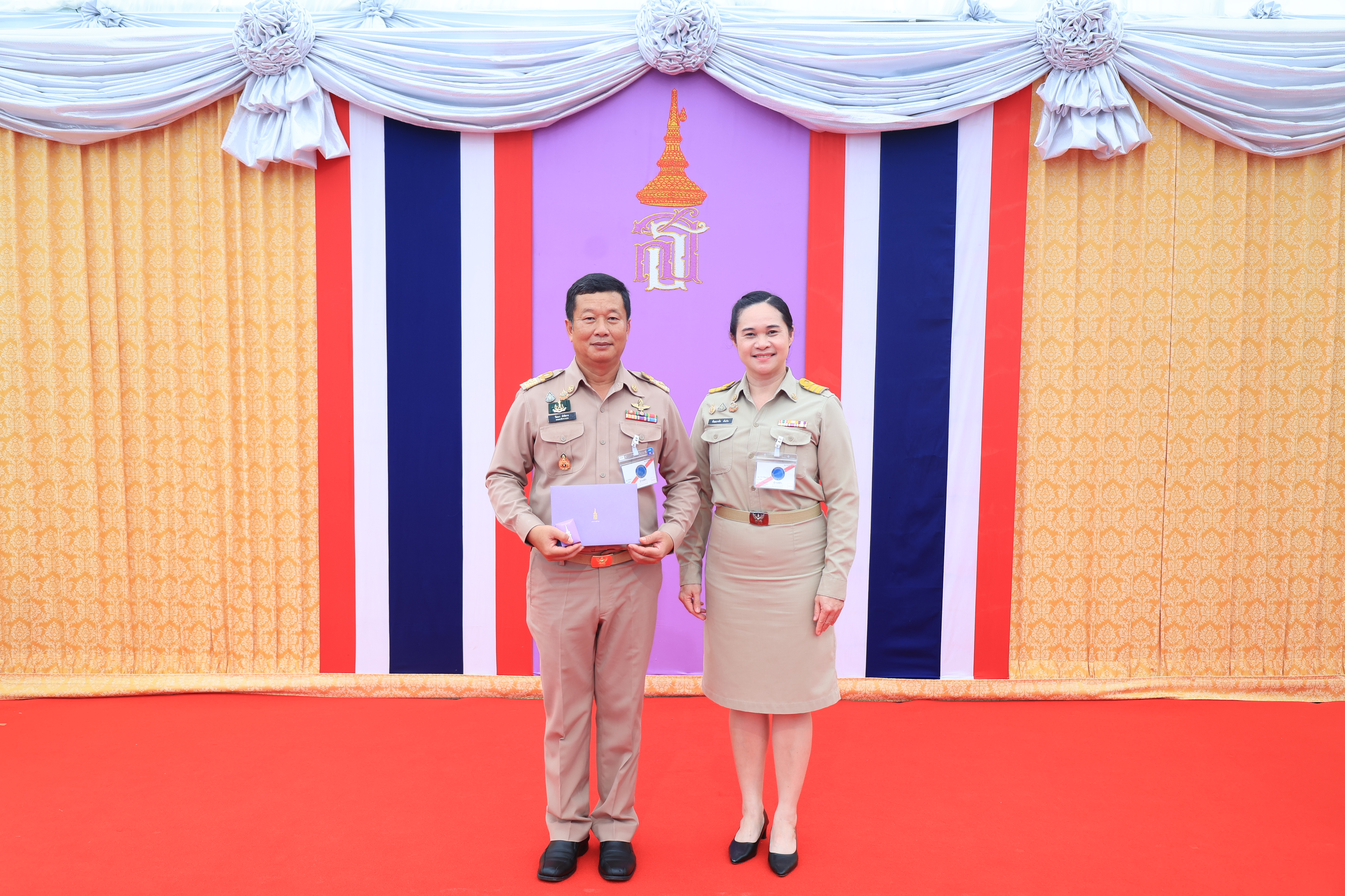 title - สำนักงานการปฏิรูปที่ดินเพื่อเกษตรกรรม ร่วมเฝ้าฯ รับเสด็จ สมเด็จพระกนิษฐาธิราชเจ้า กรมสมเด็จพระเทพรัตนราชสุดาฯ สยามบรมราชกุมารี เสด็จเป็นองค์ประธานเปิดงาน “วันสถาปนากรมประมง ครบรอบ 100 ปี”